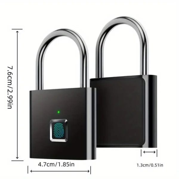 Biometric Fingerprint Padlock - Image 2