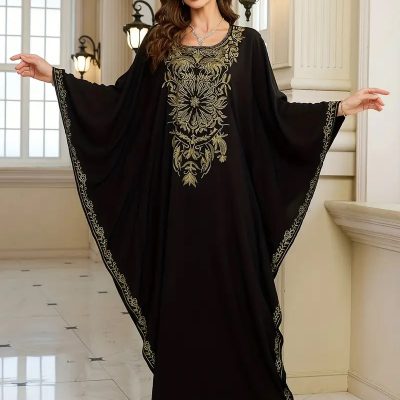 LYNSA Elegant Kaftan Dress